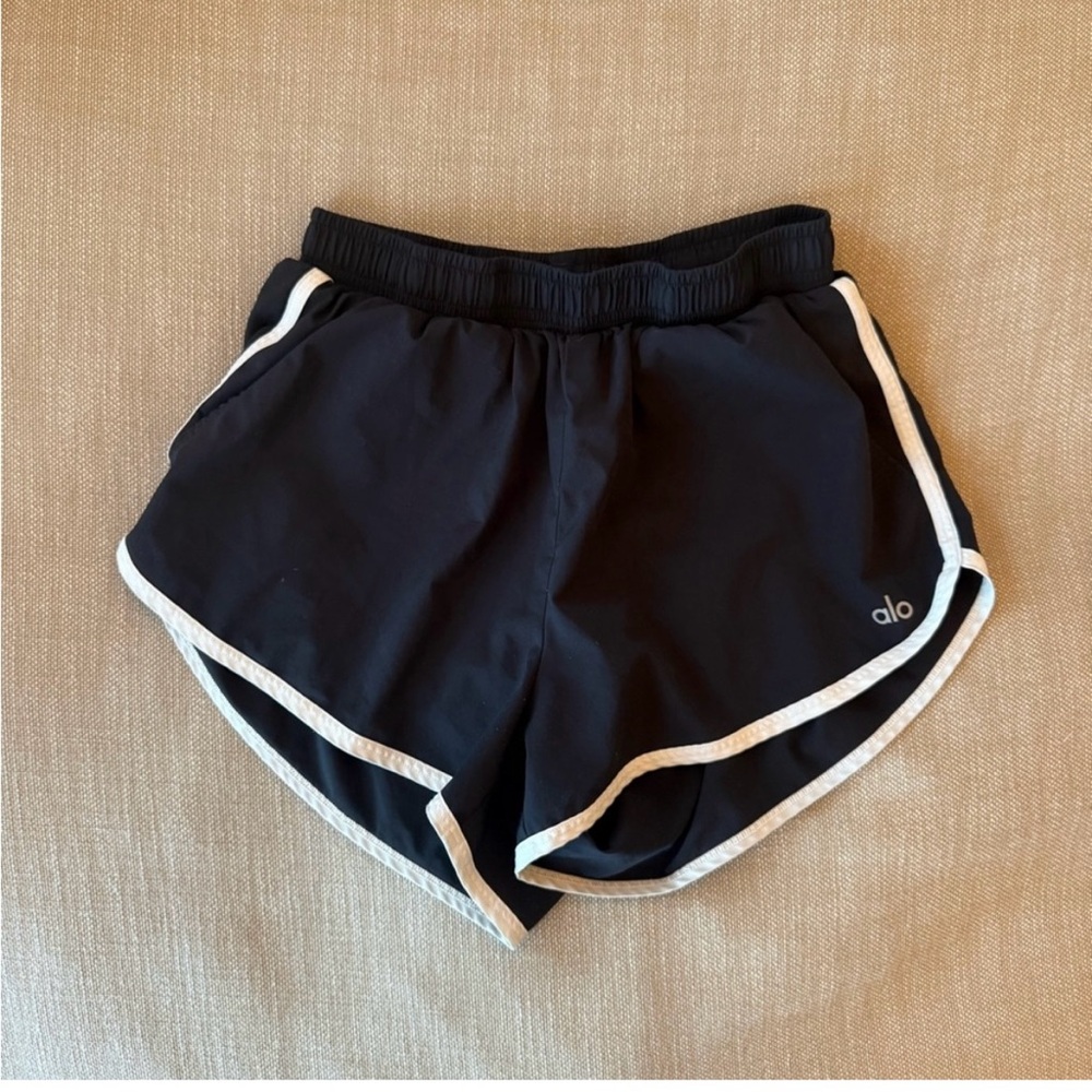 ALO Yoga Black Athletic Shorts